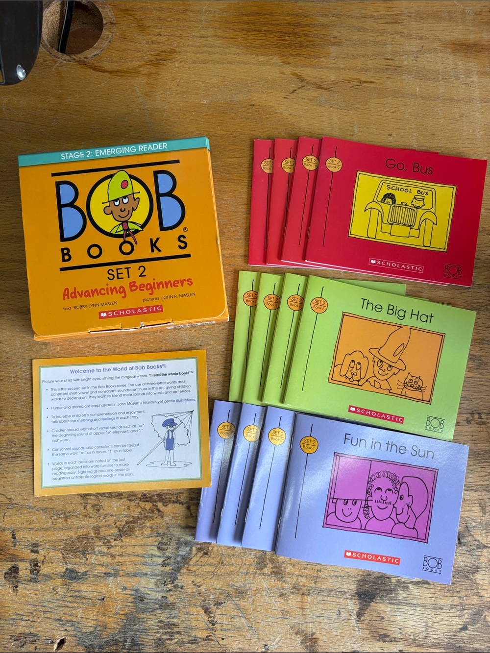Scholastic Bob Books Set 2 - Advancing Beginners